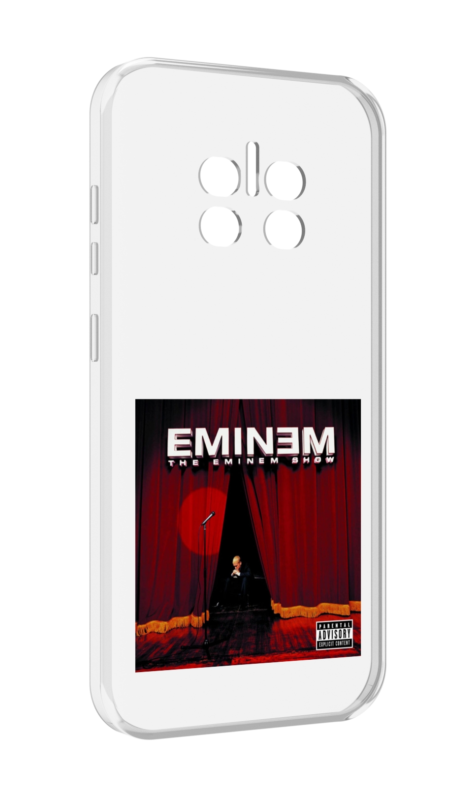 

Чехол Mypads The Eminem Show для Doogee V11, Прозрачный, Tocco