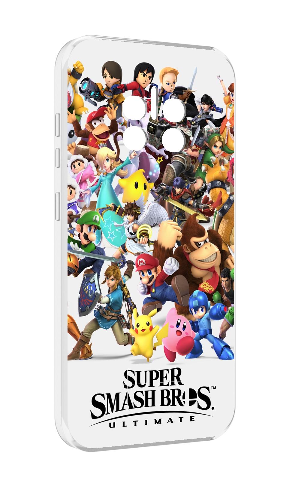 

Чехол Mypads Super Smash Bros для Doogee V11, Прозрачный, Tocco