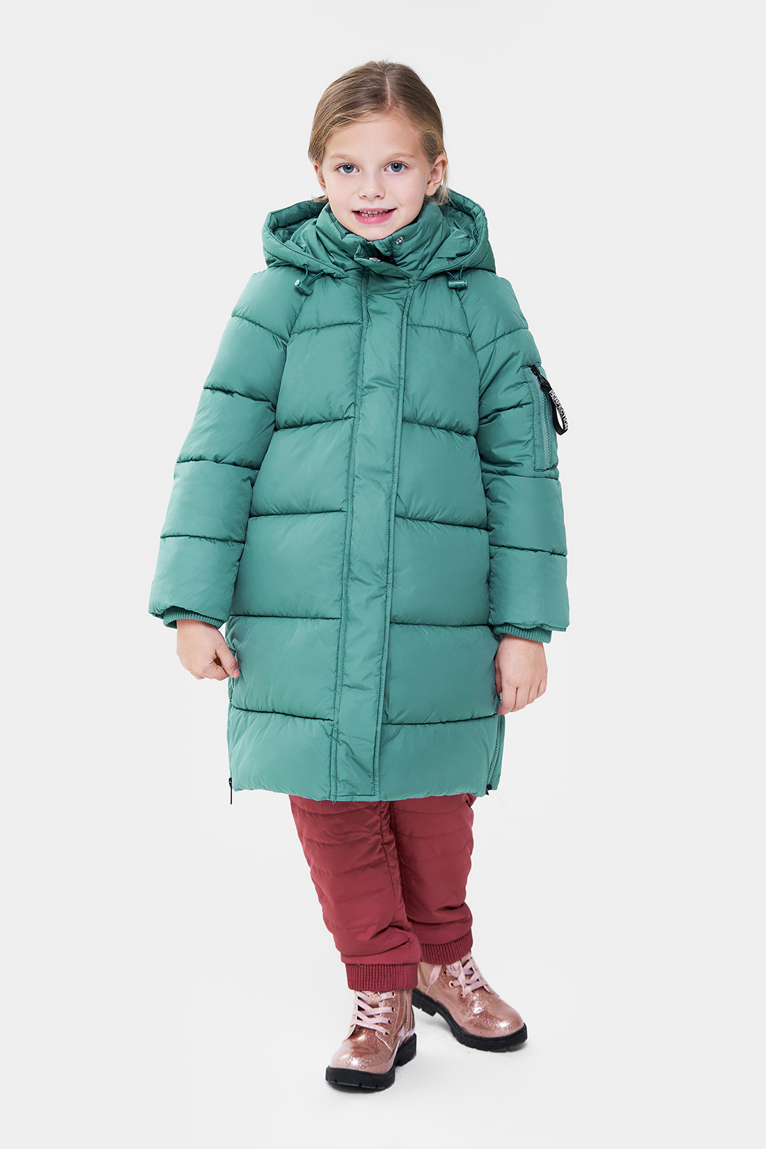 

Куртка для девочки Baon BK040509 голубой р.128, BK040509