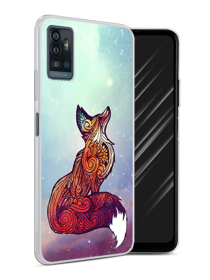 

Чехол Awog на ZTE Blade A71 / ЗТЕ Блэйд A71 "Лиса 1", Разноцветный, 134450-1