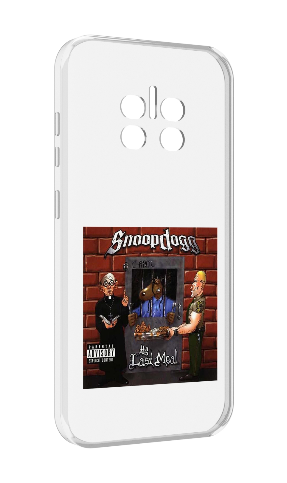 

Чехол Mypads Snoop Dogg Tha Last Meal для Doogee V11, Прозрачный, Tocco