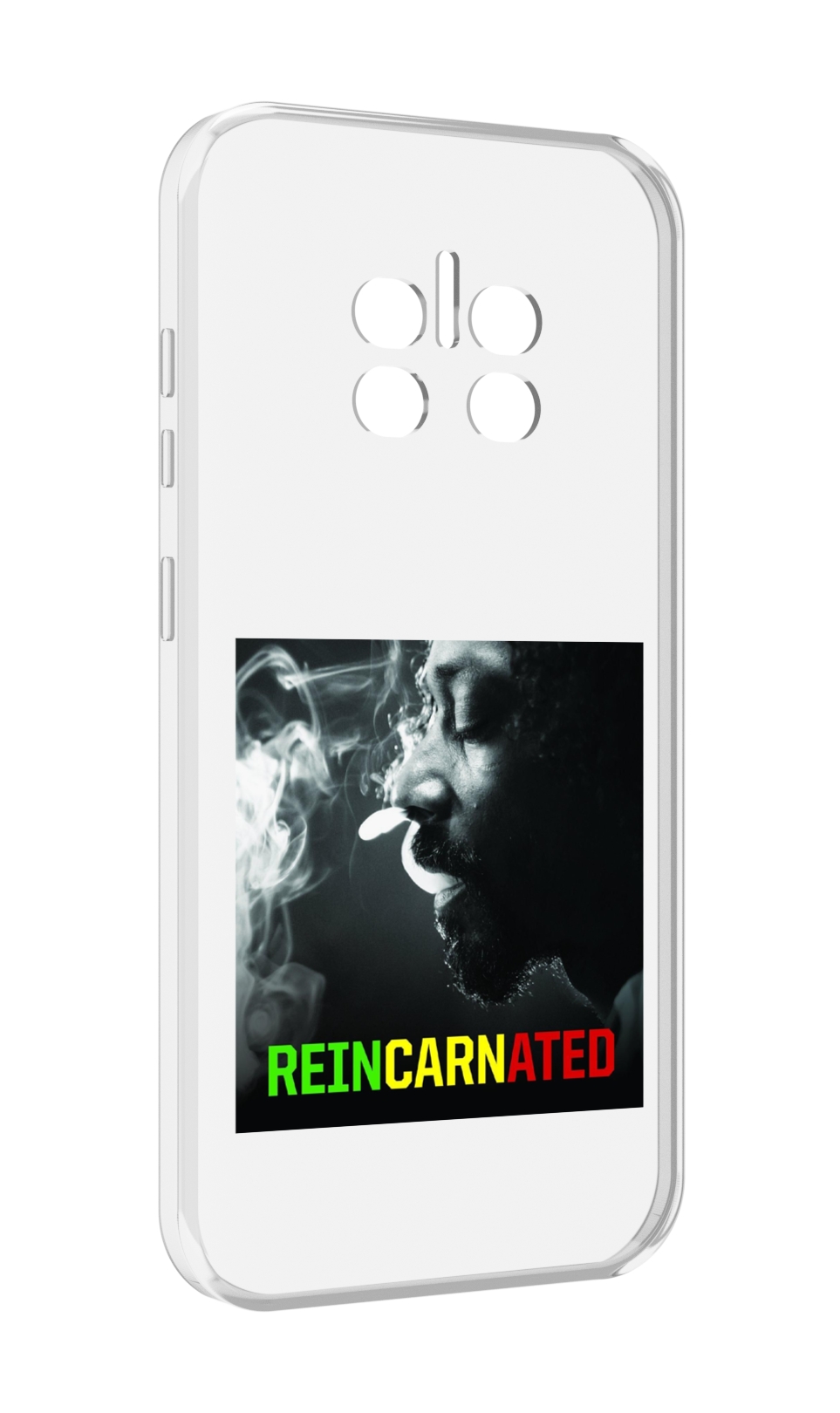 

Чехол Mypads Snoop Dogg Reincarnated для Doogee V11, Прозрачный, Tocco