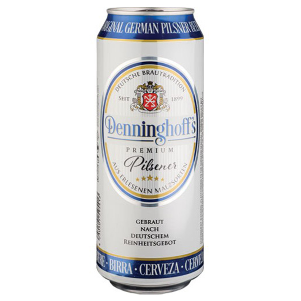 

Пиво Denninghoff's Premium Pilsener светлое 0,45 л ж/б