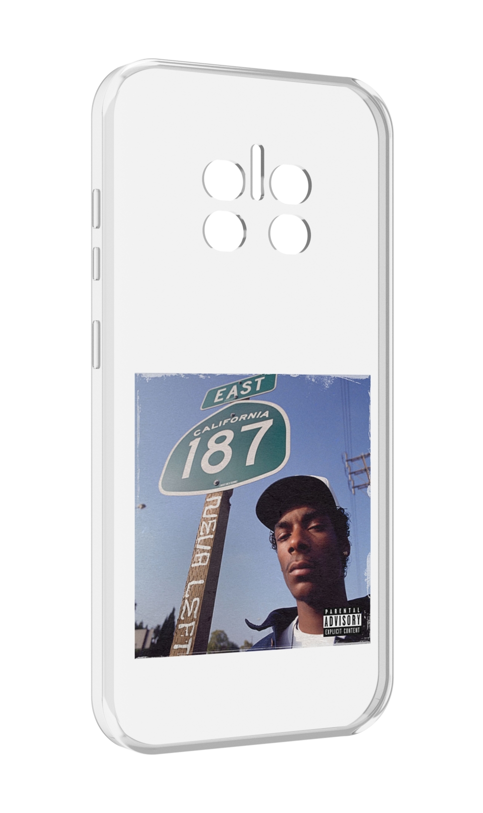 

Чехол Mypads Snoop Dogg Neva Left для Doogee V11, Прозрачный, Tocco