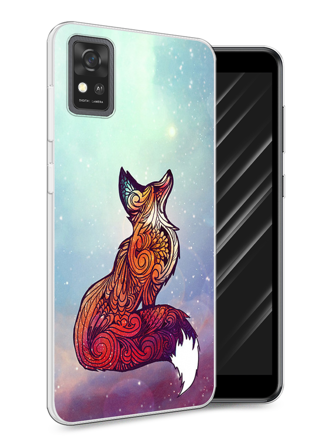 

Чехол Awog на ZTE Blade A31 / ЗТЕ Блэйд A31 "Лиса 1", Разноцветный, 134650-1