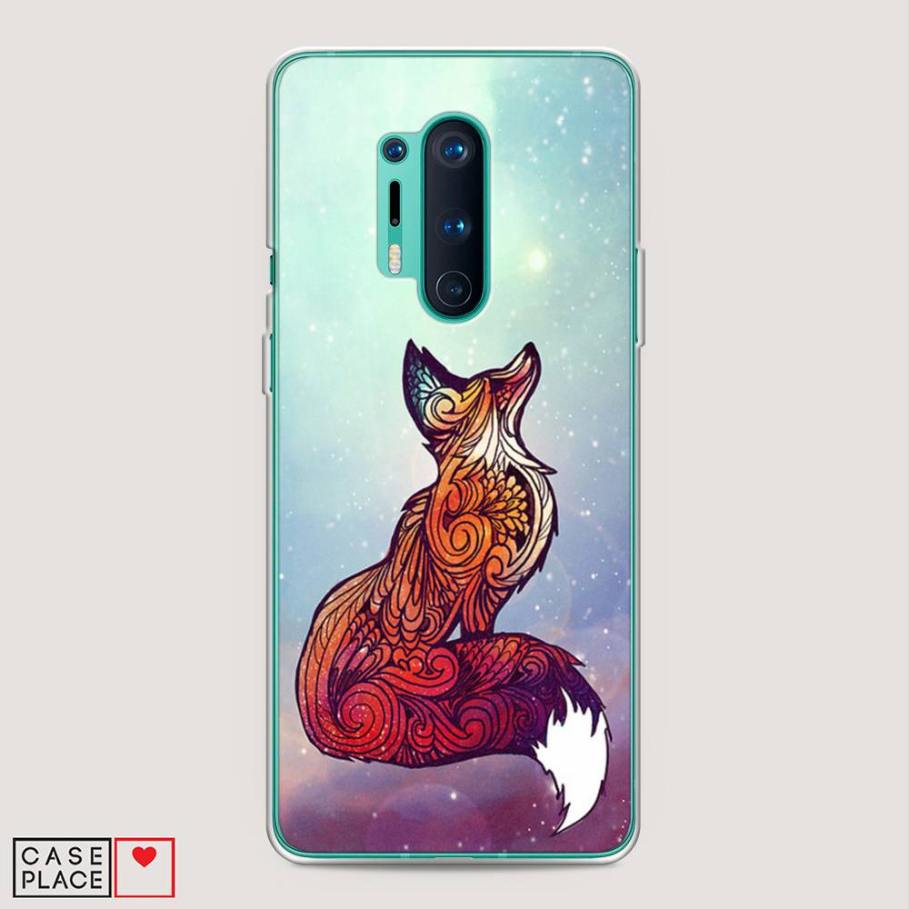 

Чехол Awog на OnePlus 8 Pro / ВанПлас 8 Pro "Лиса 1", Голубой;фиолетовый, 151050-1