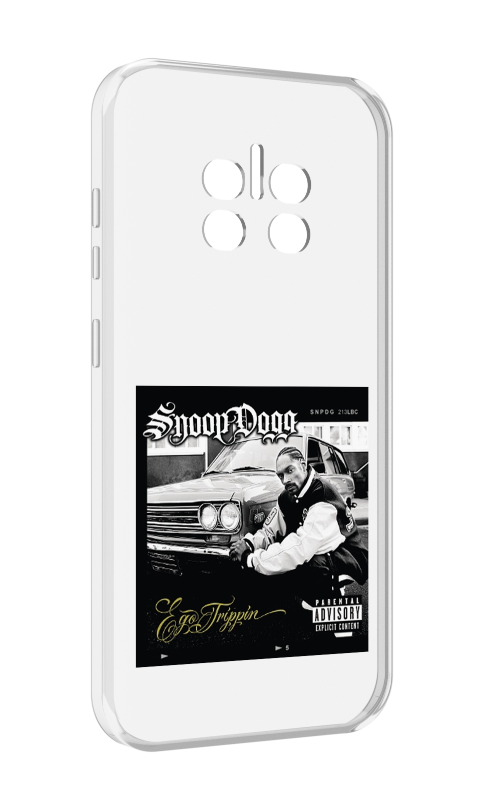 

Чехол Mypads Snoop Dogg Ego Trippin’ для Doogee V11, Прозрачный, Tocco