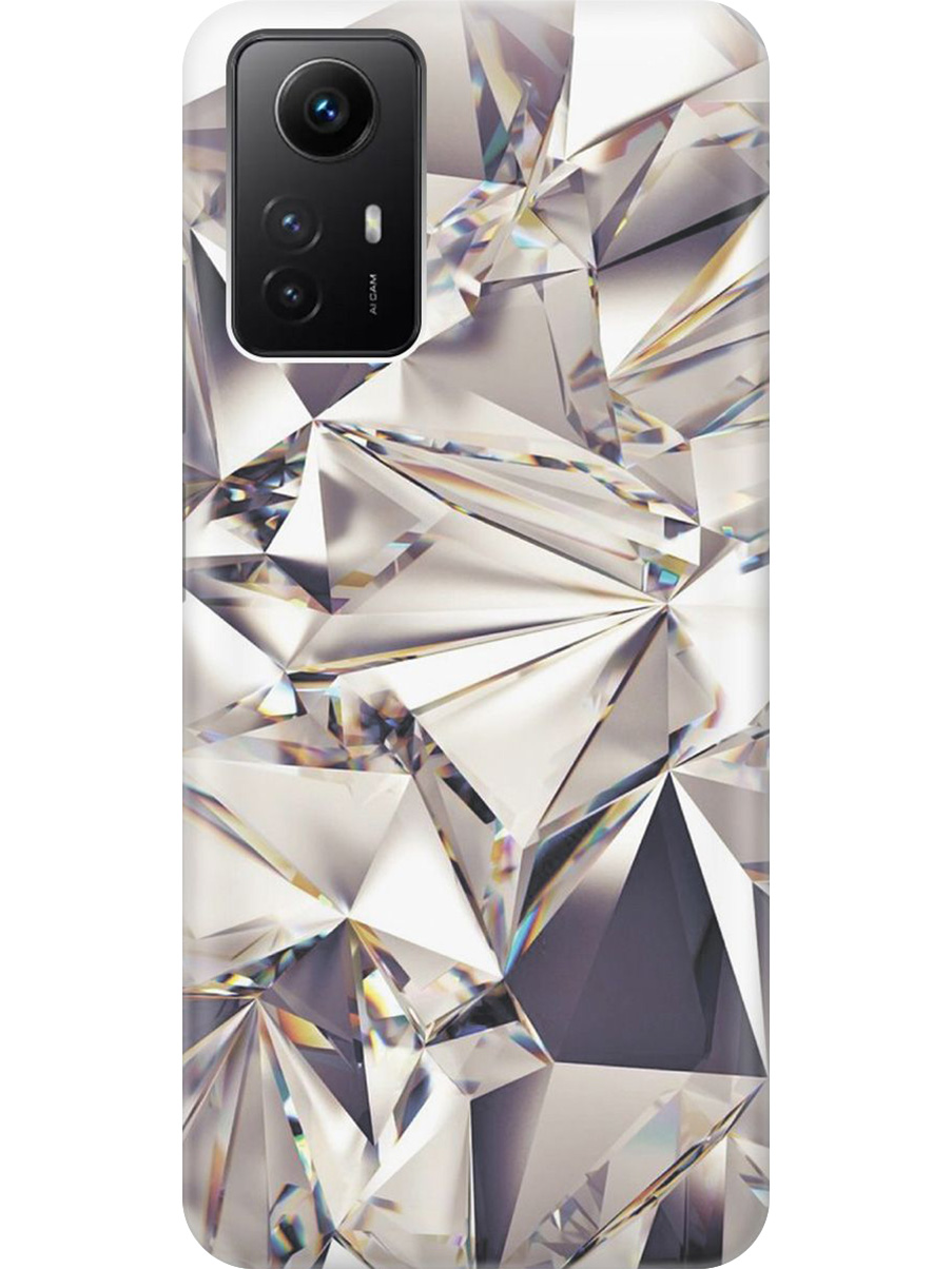 

Силиконовый чехол на Xiaomi Redmi Note 12s с принтом "Алмазные грани", Прозрачный;серый;черный, 778676931