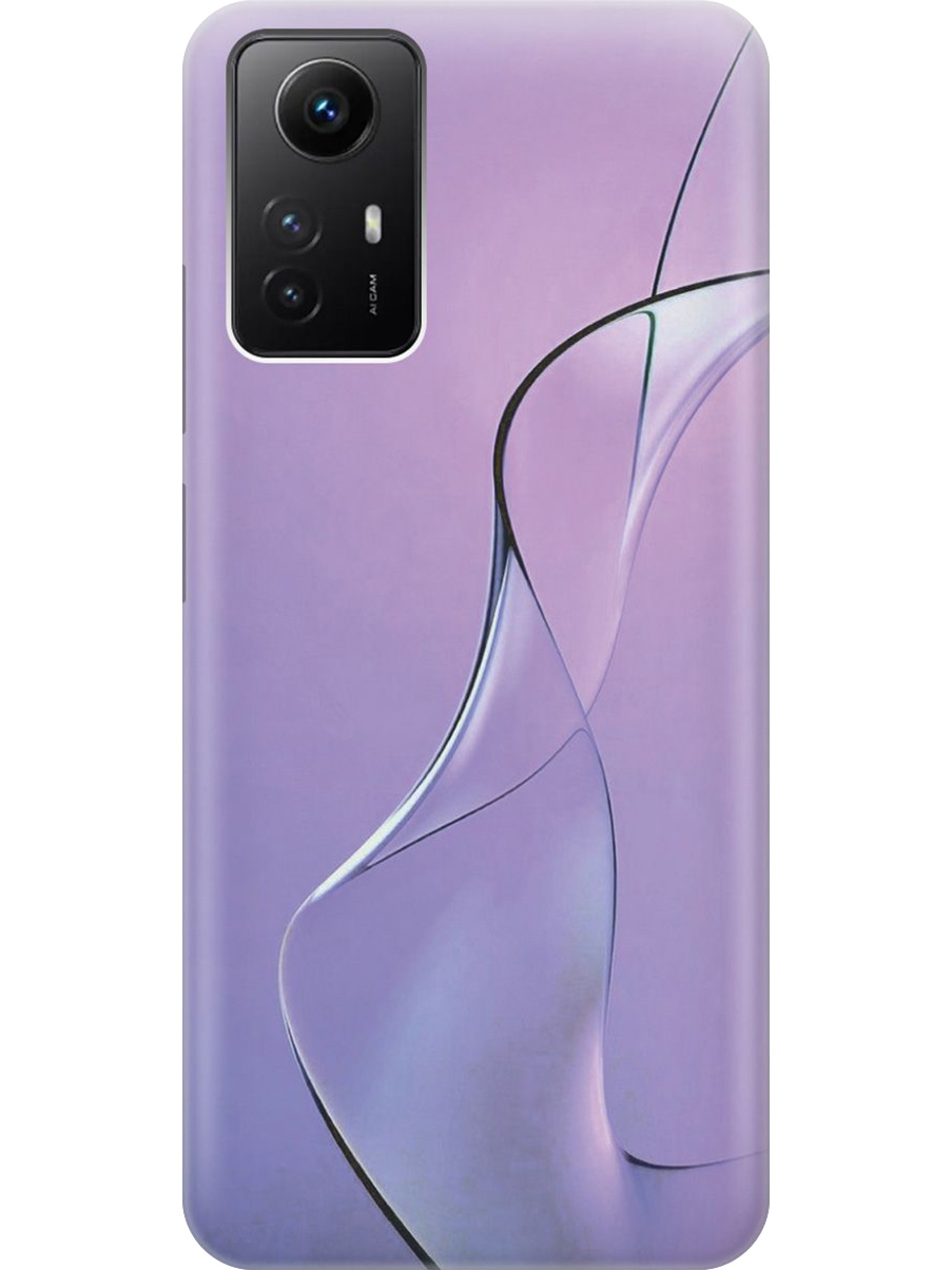 

Силиконовый чехол на Xiaomi Redmi Note 12s с принтом "Сиреневый изгиб", Прозрачный;розовый;фиолетовый, 778676931