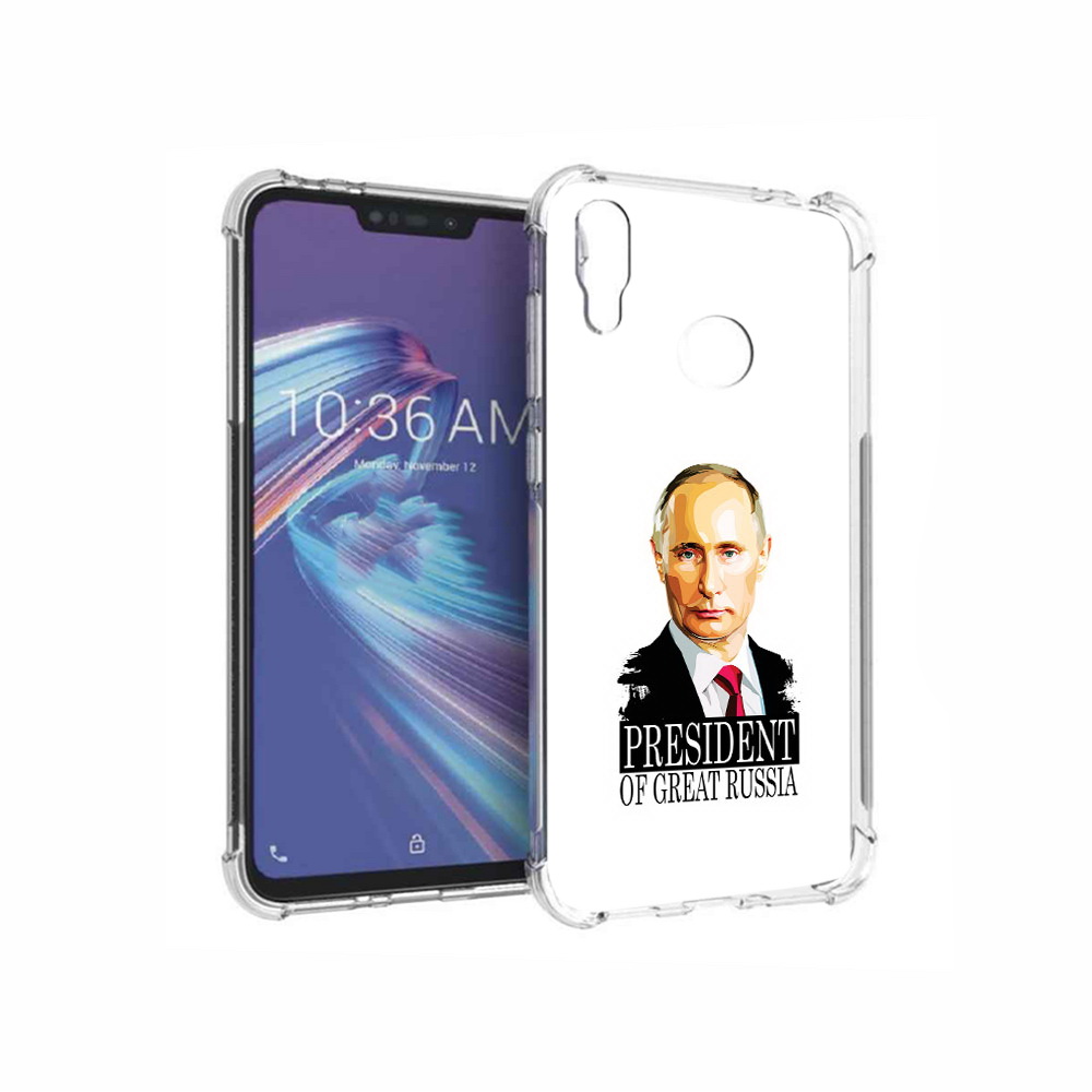 

Чехол MyPads Tocco для Asus ZenFone Max M2 (ZB633KL) Володька, Прозрачный, Tocco