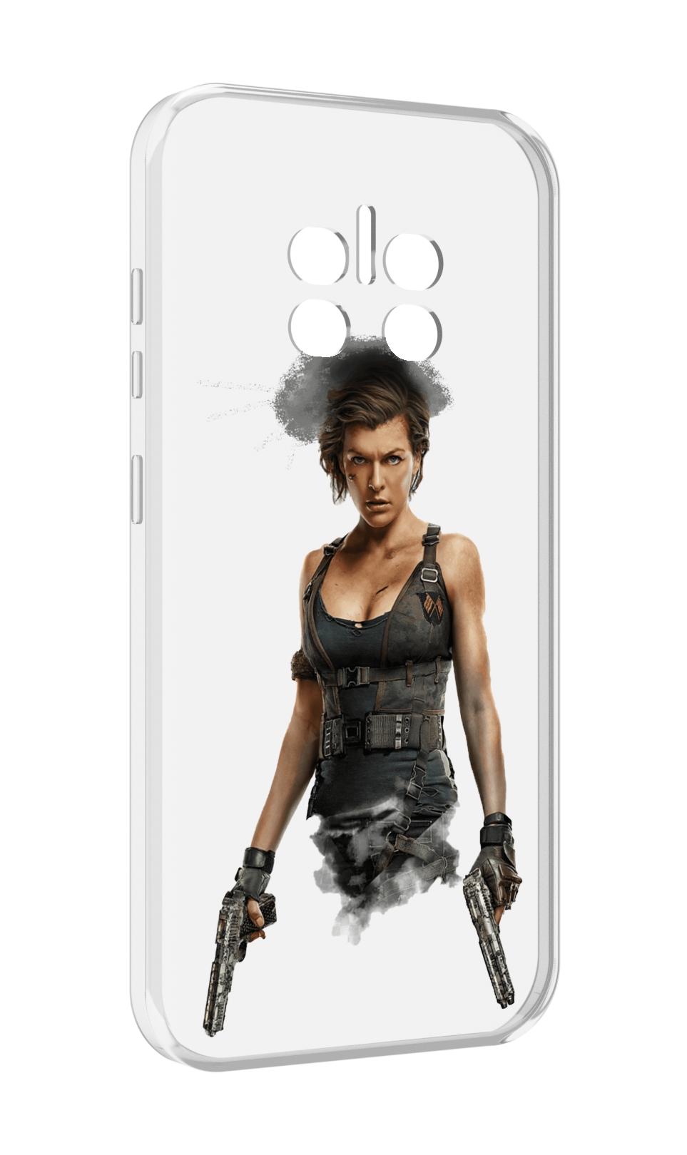 

Чехол Mypads Resident-Evil для Doogee V11, Прозрачный, Tocco