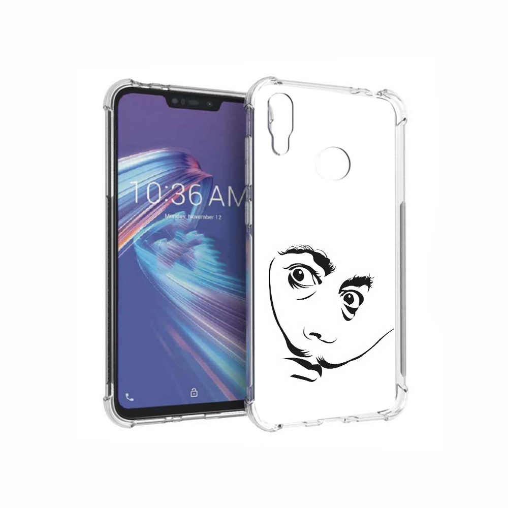Чехол MyPads Tocco для Asus ZenFone Max M2 (ZB633KL) мужчина с длинными усами