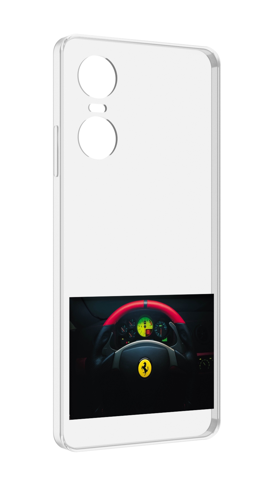 

Чехол Mypads Ferrari 2 Для Tecno Pop 6 Pro, Прозрачный, Tocco
