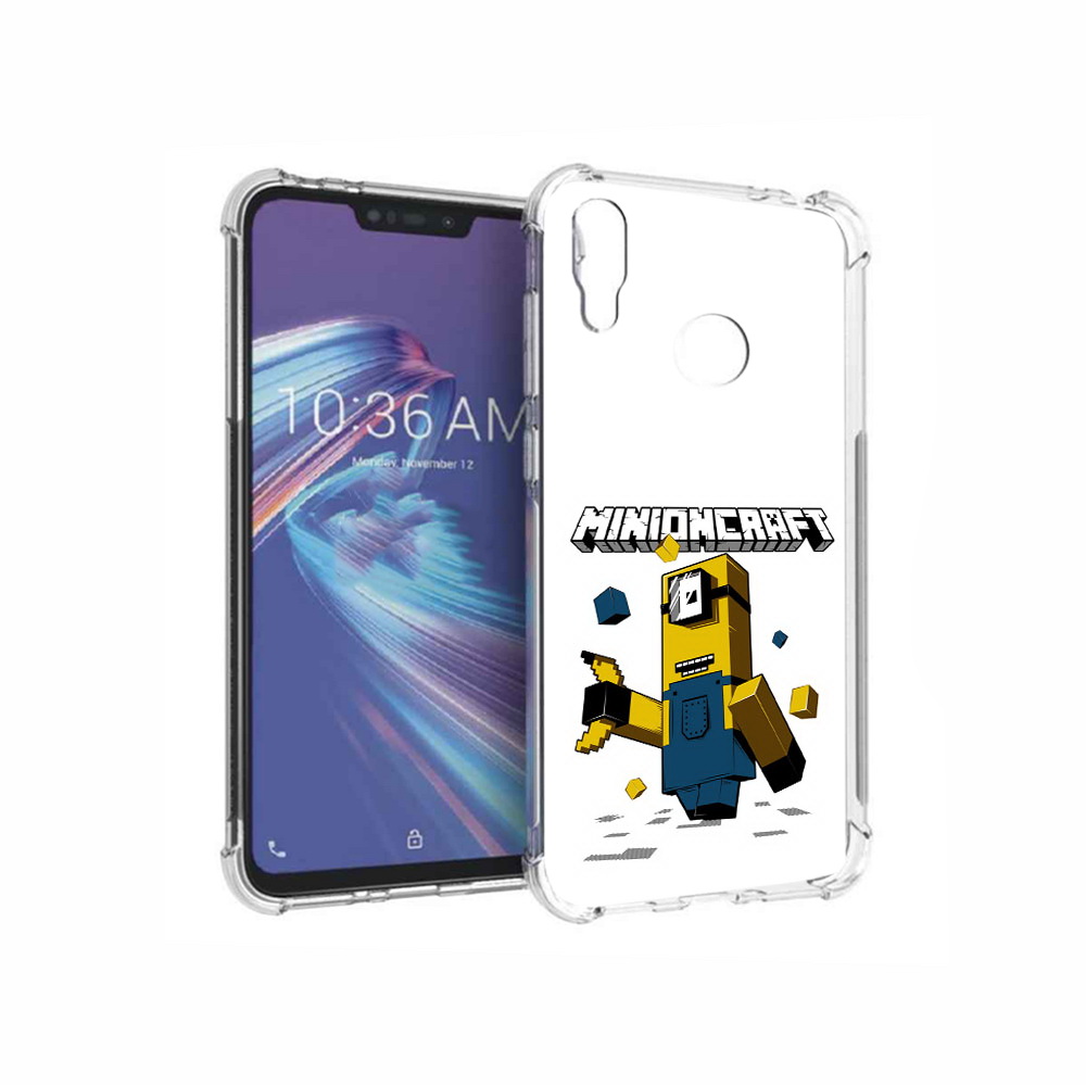 

Чехол MyPads Tocco для Asus ZenFone Max M2 (ZB633KL) миньон, Прозрачный, Tocco