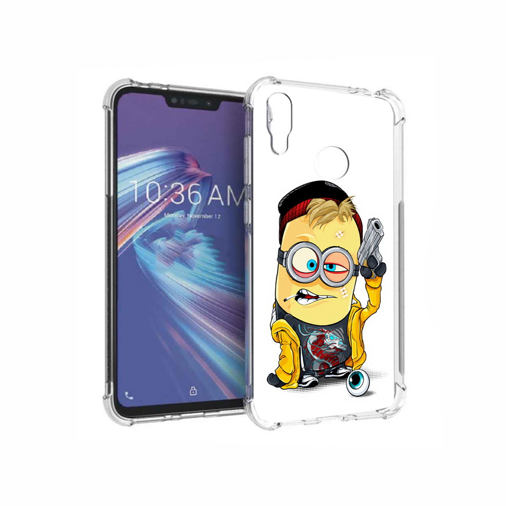 Чехол MyPads Tocco для Asus ZenFone Max M2 (ZB633KL) миньон бандит