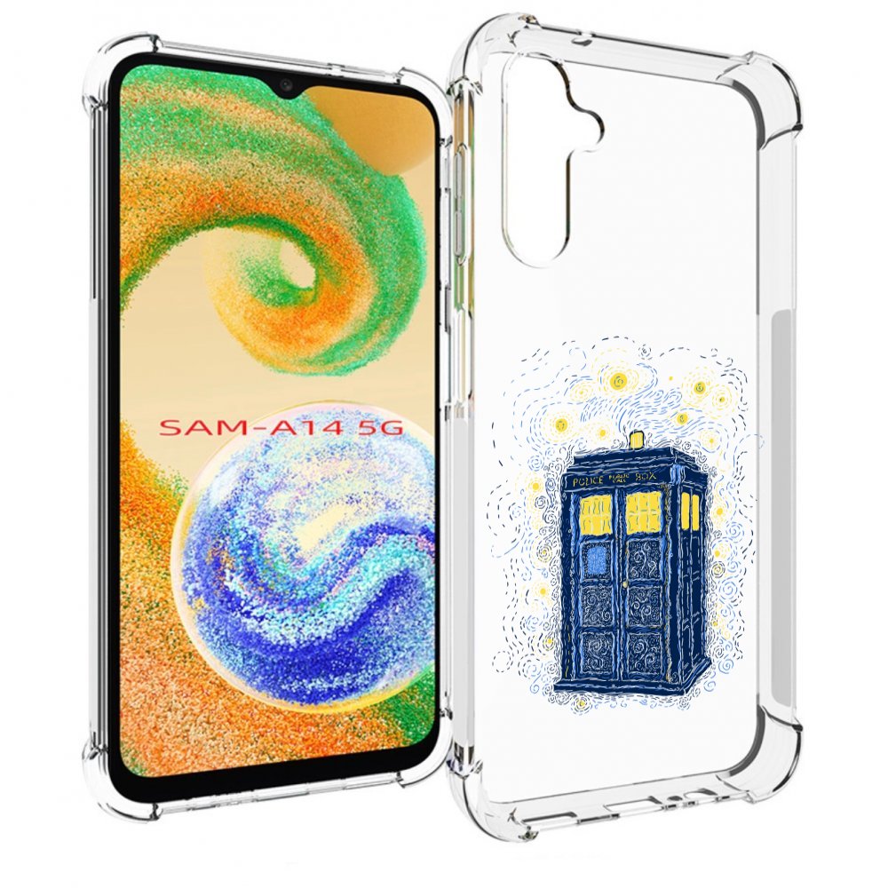 

Чехол MyPads будка рисунок для Samsung Galaxy A14 5G, Прозрачный, Tocco