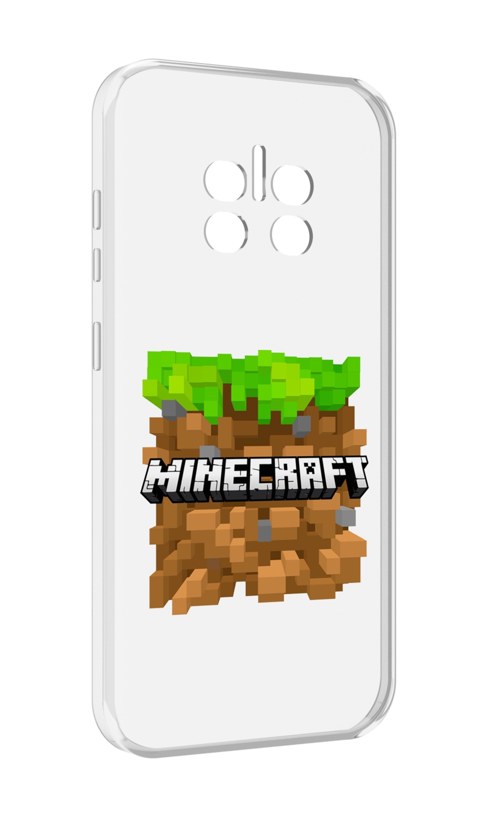 

Чехол MyPads Minecraft-2 для Doogee V11, Прозрачный, Tocco