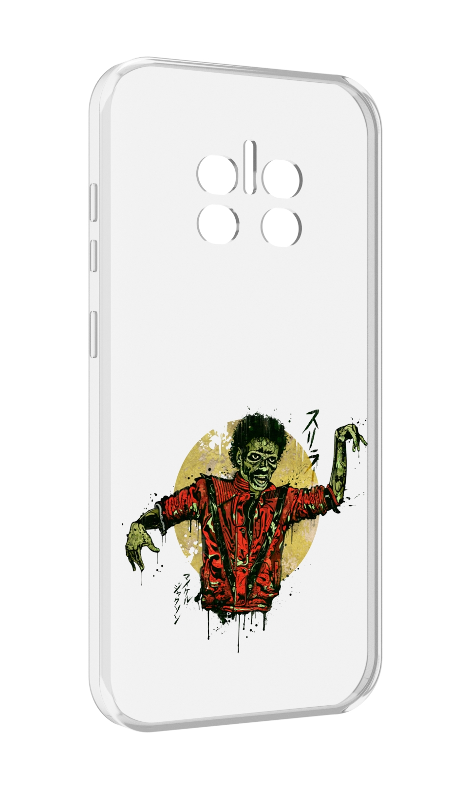 

Чехол MyPads Зомби для Doogee V11, Прозрачный, Tocco