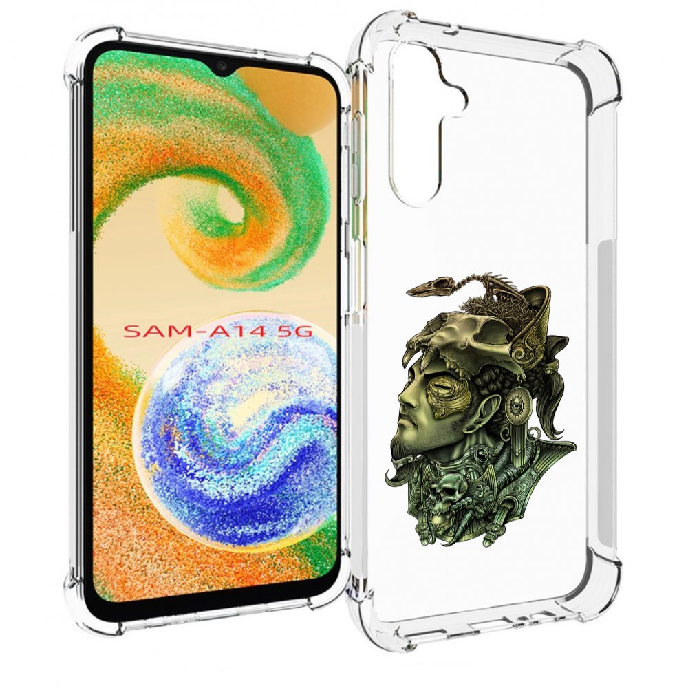 

Чехол MyPads бронзовый воин для Samsung Galaxy A14 5G, Прозрачный, Tocco