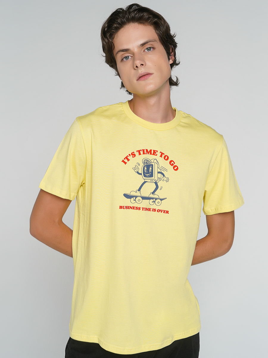 

Футболка мужская ТВОЕ 82452 желтая XXL, 82452
