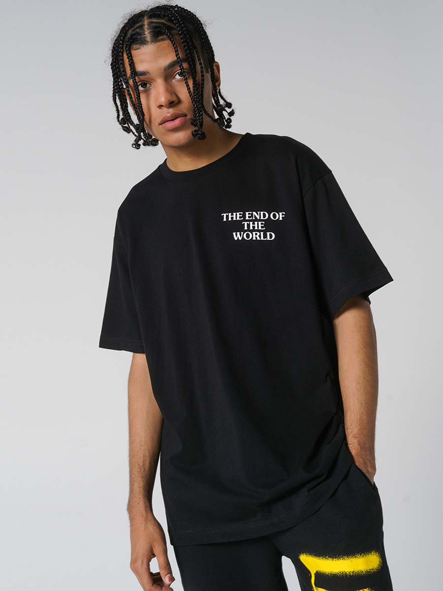 

Футболка мужская ТВОЕ 83649 черная XXL, 83649