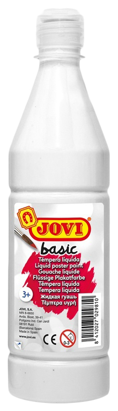 

Гуашь JOVI Basic белая 500 мл