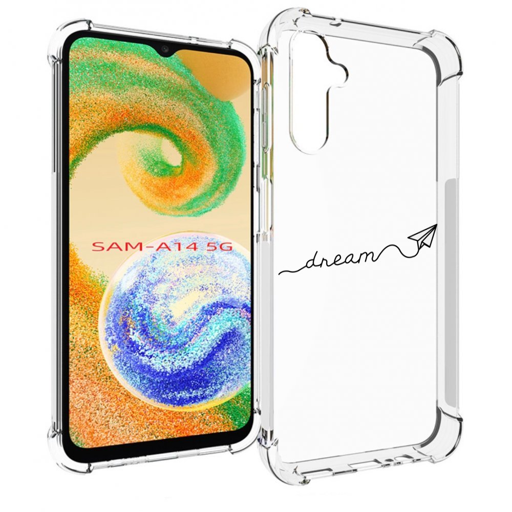

Чехол MyPads мечта для Samsung Galaxy A14 5G, Прозрачный, Tocco
