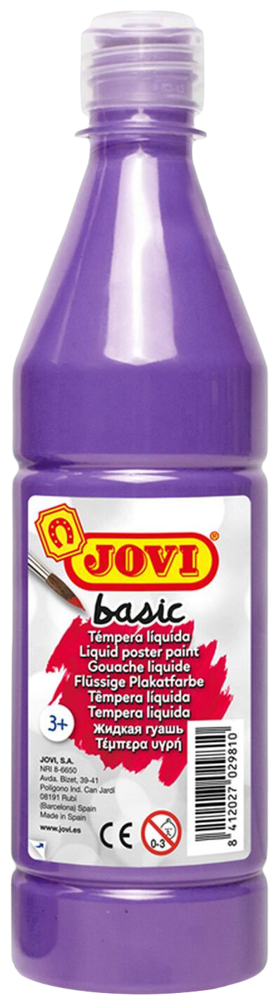 

Гуашь JOVI Basic фиолетовая 500 мл