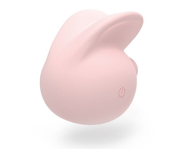 фото Розовое яичко-зайчик bunny vibro egg devi