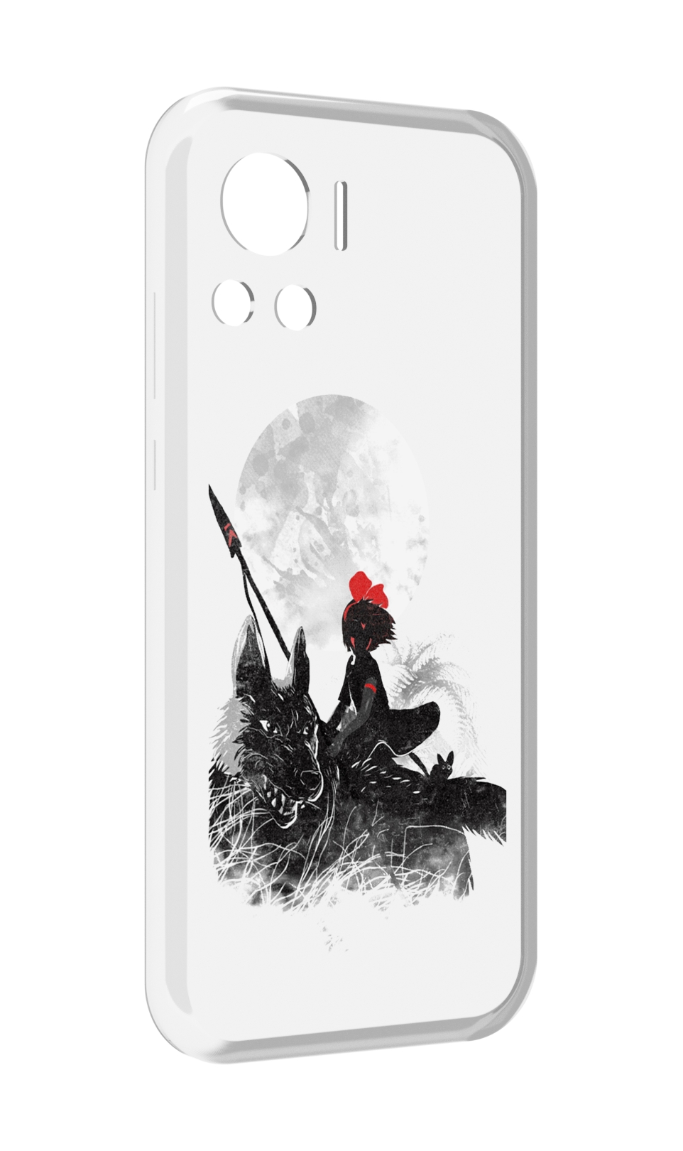 

Чехол MyPads мононоке для Motorola Edge 30 Ultra, Прозрачный, Tocco