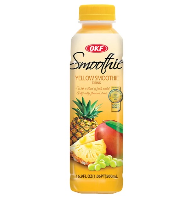 

Напиток OKF Smoothie Yellow, сокосодержащий, негазированный, 500 мл