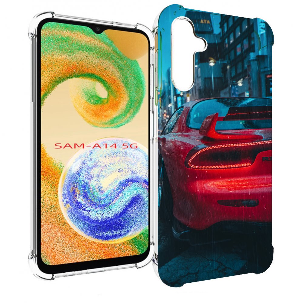 

Чехол MyPads мазда-рх7 для Samsung Galaxy A14 5G, Прозрачный, Tocco