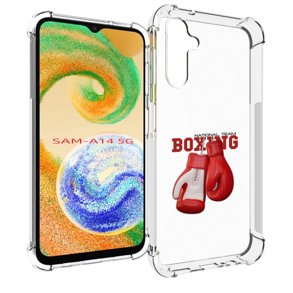 

Чехол MyPads боксерские перчатки для Samsung Galaxy A14 5G, Прозрачный, Tocco