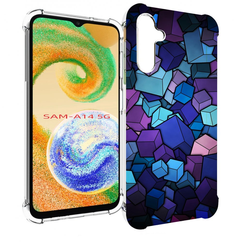

Чехол MyPads лепестки для Samsung Galaxy A14 5G, Прозрачный, Tocco
