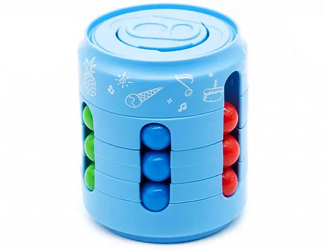 

Головоломка LOVVIKAN Cans Cube, развивающая игра, голубая