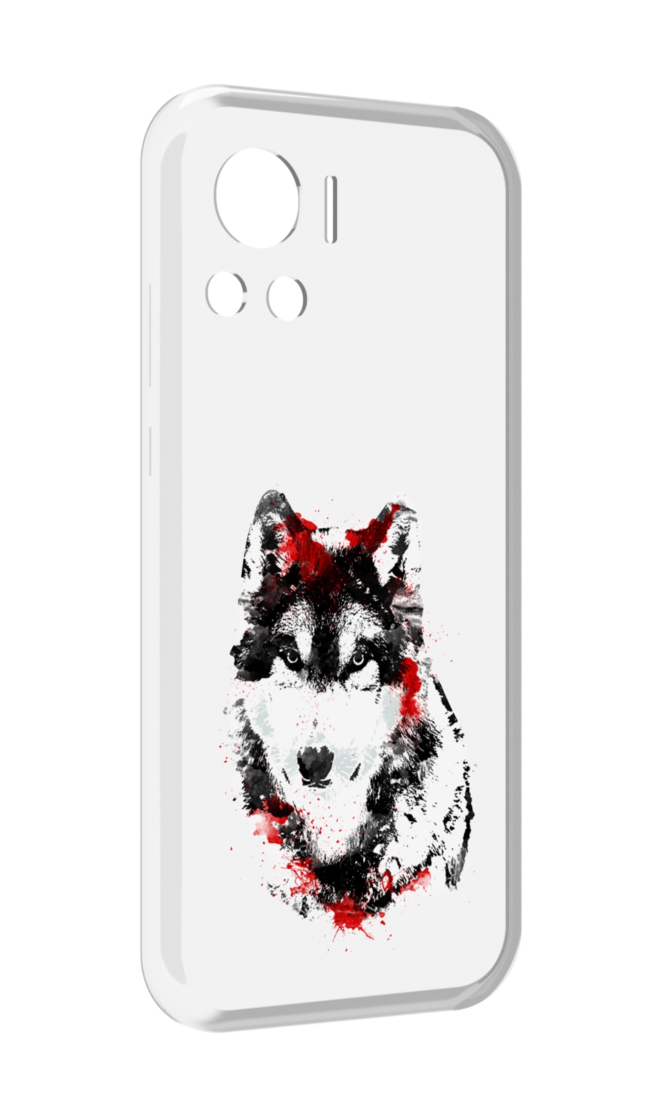 

Чехол MyPads кровавый волк для Motorola Edge 30 Ultra, Прозрачный, Tocco