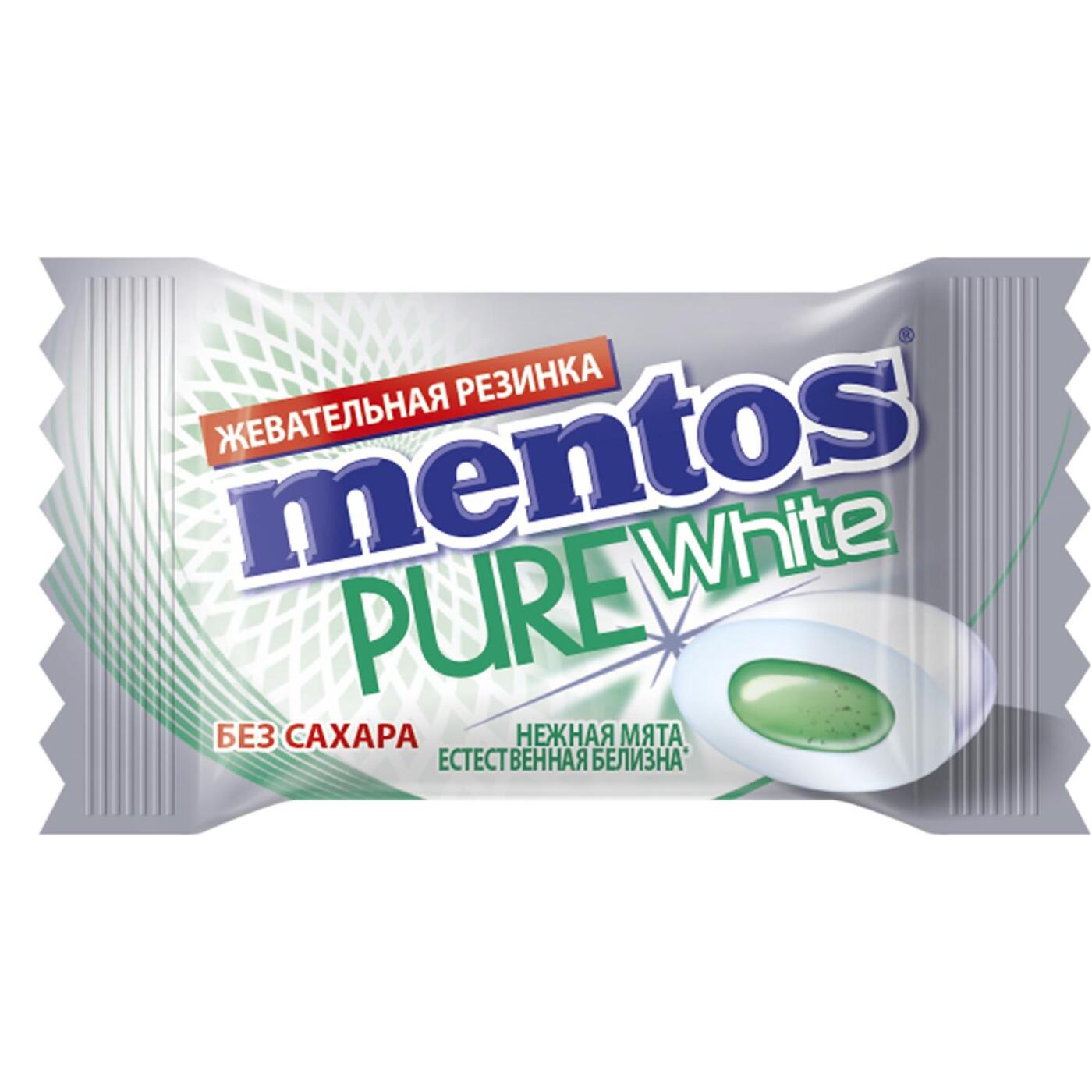 

Жевательная резинка Mentos, нежная мята, 2г.