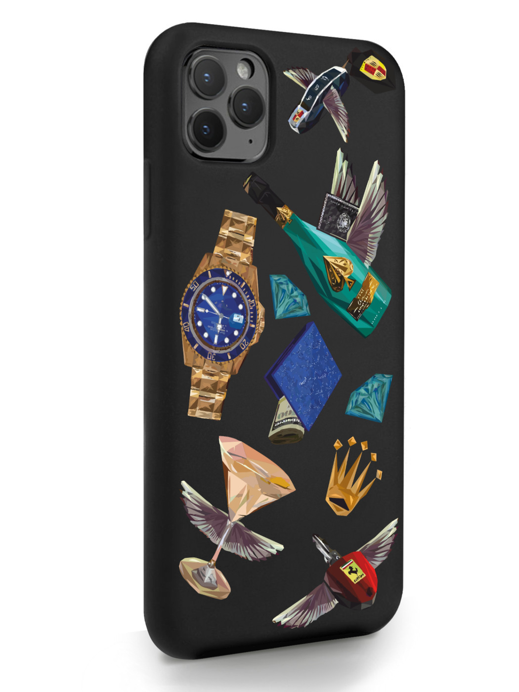 фото Чехол musthavecase для iphone 11 pro max luxury lifestyle черный