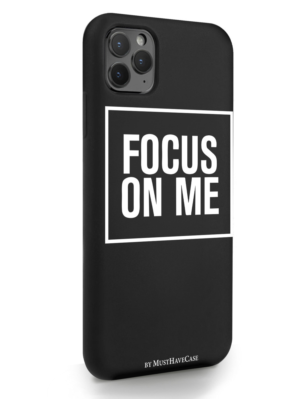 фото Чехол musthavecase для iphone 11 pro max focus on me черный