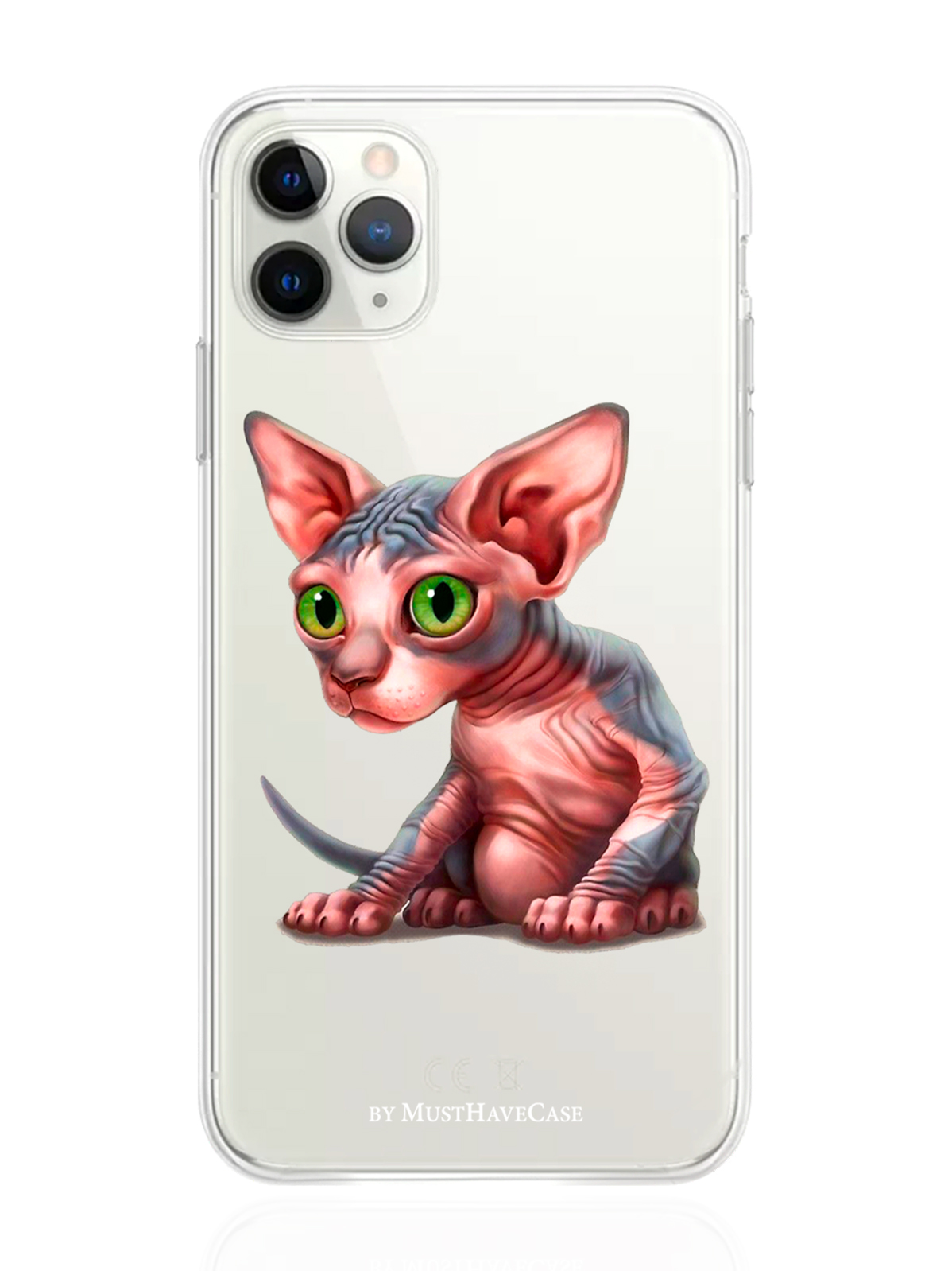 

Чехол MustHaveCase для iPhone 11 Pro Max Сфинкс прозрачный, iPhone 11 Pro Max Сфинкс