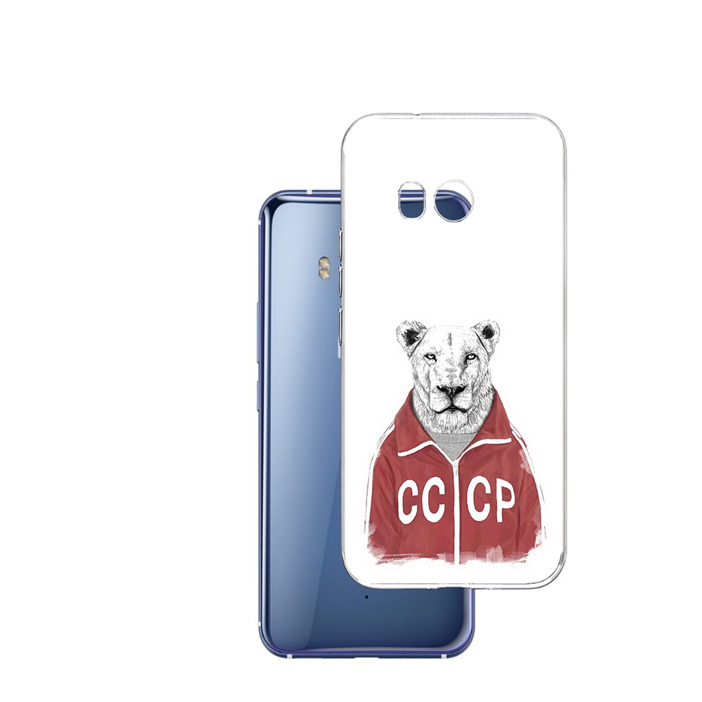 

Чехол MyPads Tocco для HTC U11 львица ссср, Прозрачный, Tocco