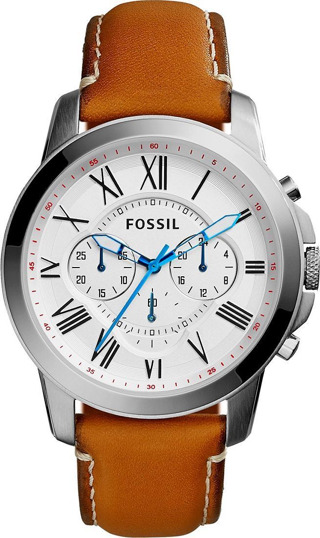 Наручные часы унисекс Fossil FS5060 коричневые