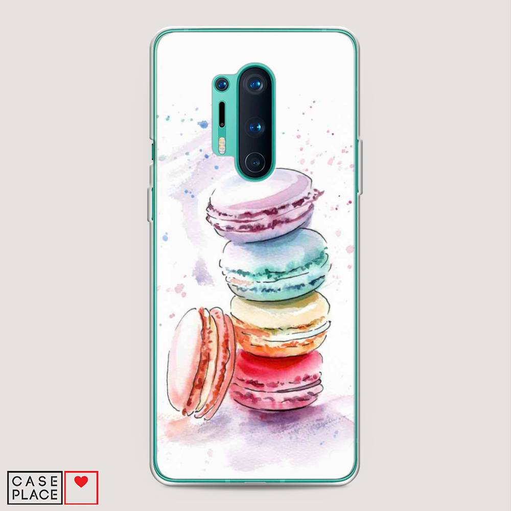 

Чехол Awog на OnePlus 8 Pro / ВанПлас 8 Pro "Пирамидка макарони 2", Желтый, 151050-10