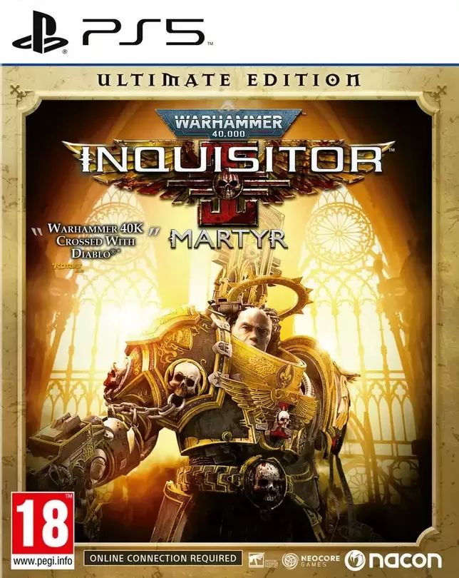 

Warhammer 40,000: Inquisitor Martyr Ultimate Edition PS5 (русская версия), Warhammer 40.000: