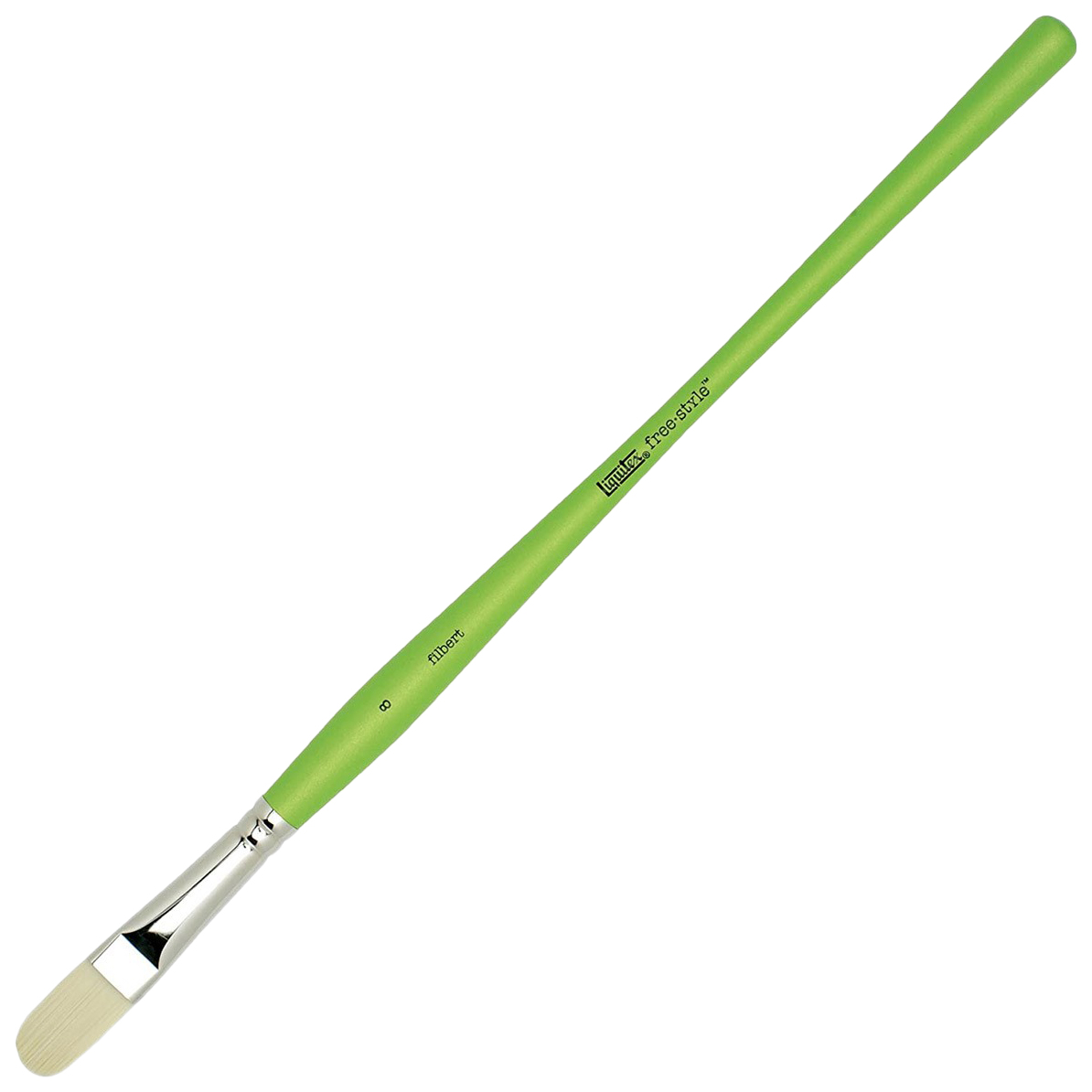 Кисть Liquitex Lqtx-1300408 Free Style №8 синтетика овальная с длинной ручкой