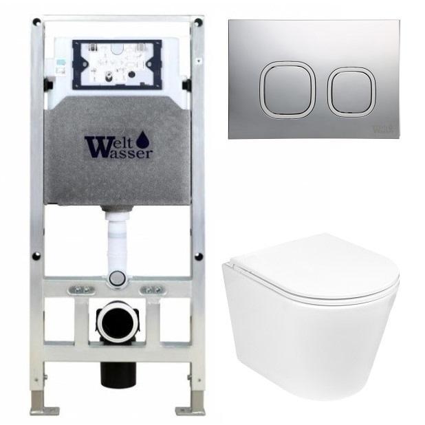 

Комплект WeltWasser WW Amberg 506 ST + Salzbach 004 GL-WT + Amberg RD-MT CR