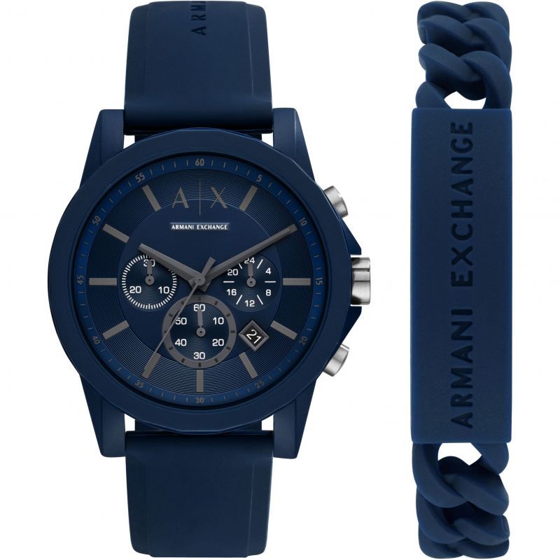 

Наручные часы унисекс Armani Exchange AX7128 синие, AX7128