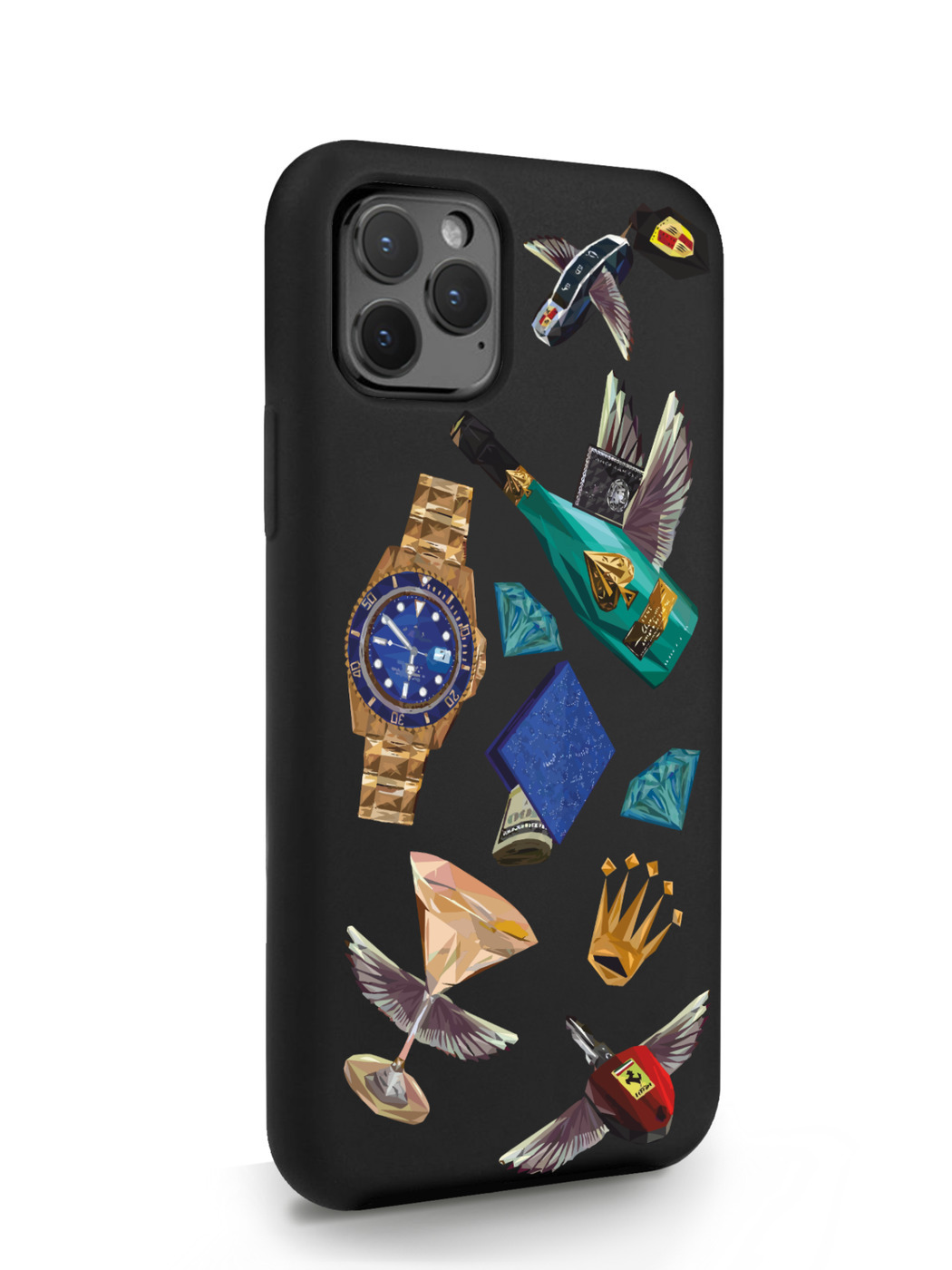 фото Чехол musthavecase для iphone 11 pro luxury lifestyle черный