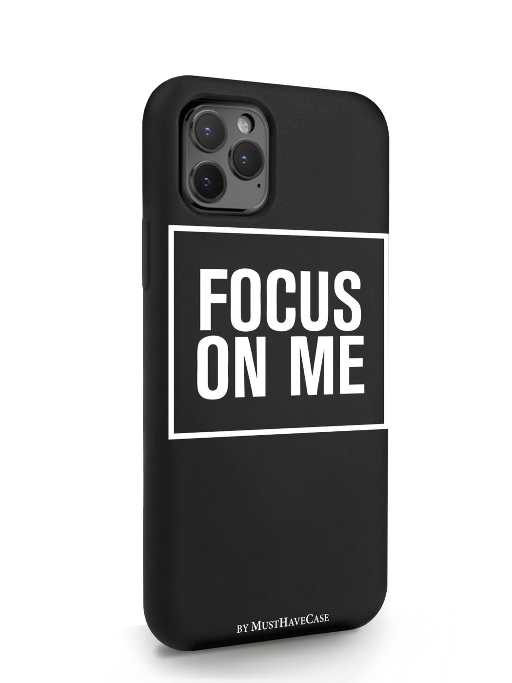фото Чехол musthavecase для iphone 11 pro focus on me черный