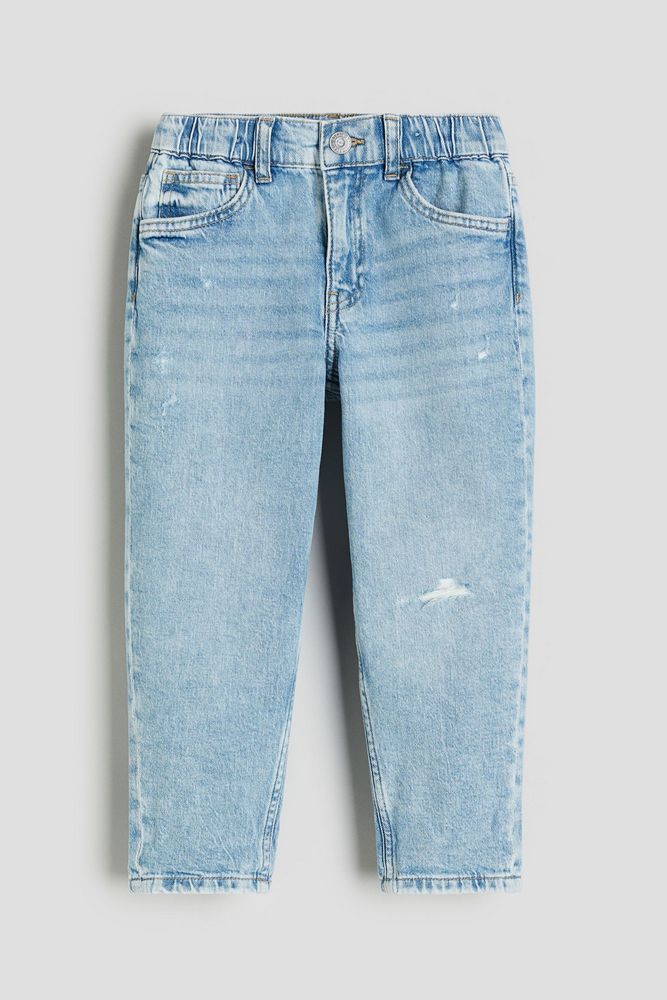 

Джинсы детские H&M 1168042, Светлый деним синего цвета, 140, Голубой, 1168042